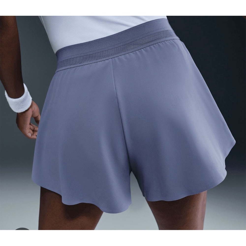 Nike Court Ace Advantage Women's Dri-FIT Tennis Shorts Indigo FZ6723-499 - Picture 4 of 12